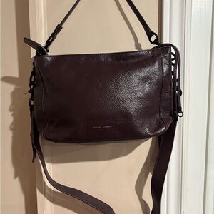 Rebecca Minkoff Rich Brown Leather Crossbody Bag